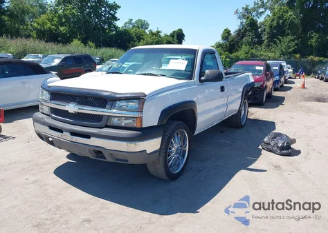 2003 Chevrolet Silverado 1500 Work Truck из США, поврежденный, VIN 1GCEK14X13Z277835